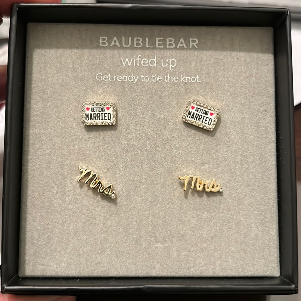 BaubleBar Wifed Up Earring Set